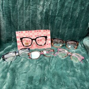 Assorted Women's Reading Glasses - Multicolor Frames